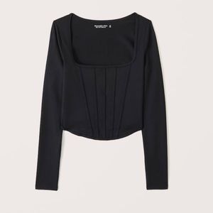 Abercrombie and fitch corset top